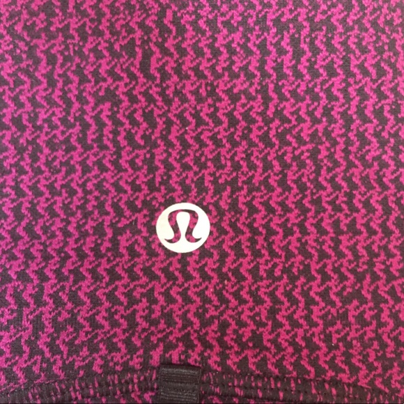 🍋LULULEMON - pink/purple and black zip up sweater - Picture 5 of 7